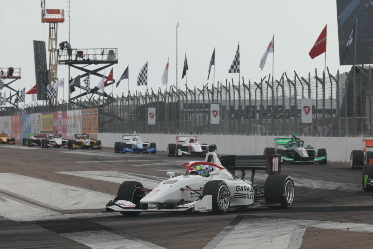 Rasmus Lindh - INDY NXT By Firestone Grand Prix of St. Petersburg - By: Chris Owens -- Photo by: Chris Owens